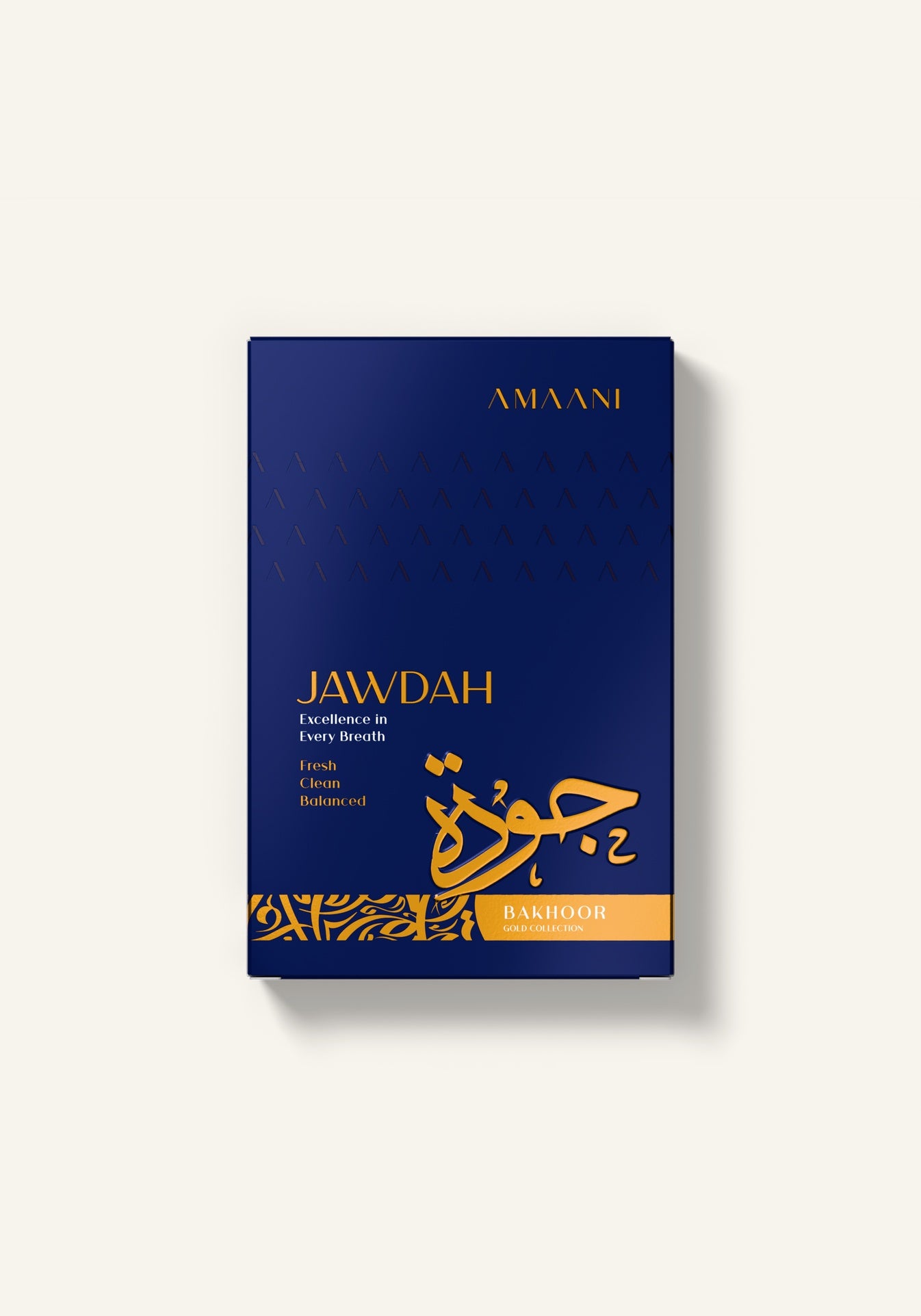 Amaani Jawdah Bakhoor Gold Collection 15g gift box