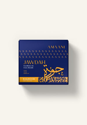 Amaani Jawdah Bakhoor Gold Collection 50g gift box