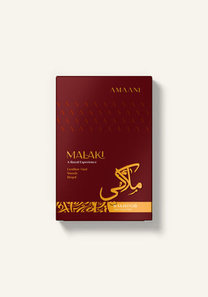 Amaani Malaki Bakhoor Gold Collection 15g gift box