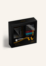 Sakinah Badiah everyday bakhoor ritual set in black, boxed gift
